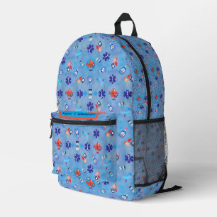 Typ 1 oder 2 Diabetiker Farbdruck Bedruckter Rucksack