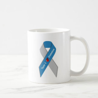 Typ- 1diabetes-Bewusstseins-Band Kaffeetasse