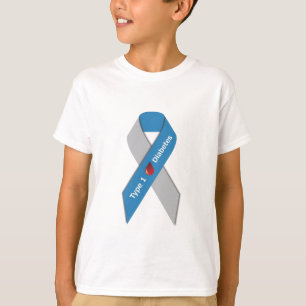 Typ- 1diabetes-Bewusstseins-Band T-Shirt
