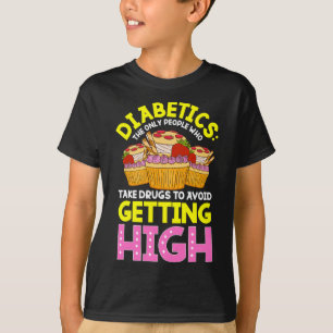 Typ 2 Diabetes Sensibilisierung für Niedliche Diab T-Shirt