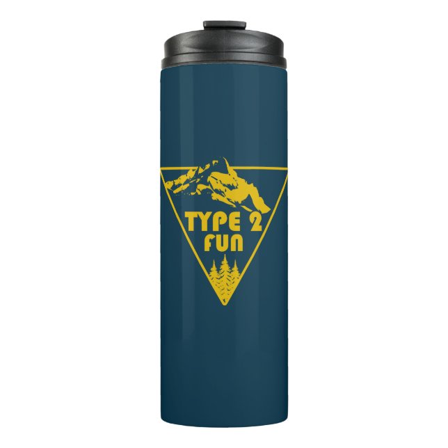 Typ 2 Fun Mountains Thermosbecher (Vorderseite)