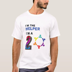 Typ 2 Persönlichkeit Enneagram Funny ich bin der  T-Shirt