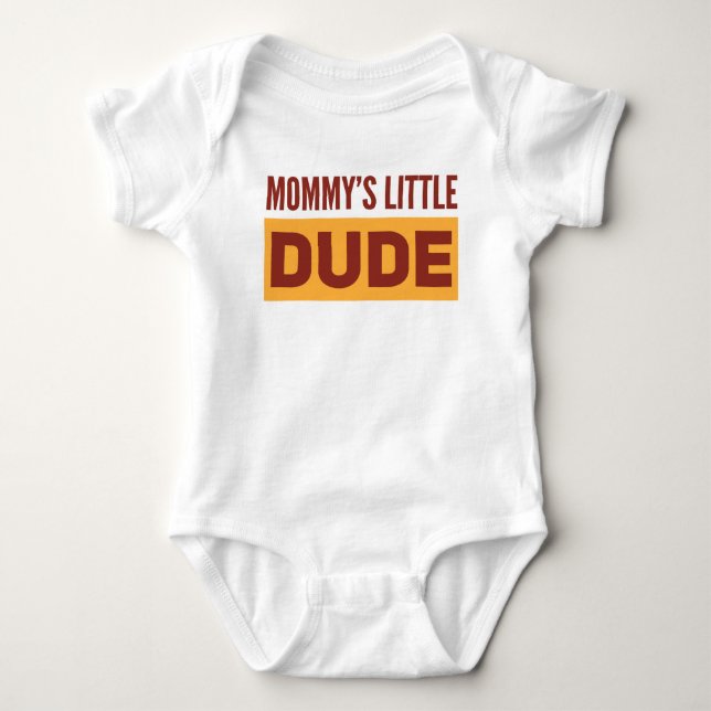 Typ - Baby Jersey Bodysuit Strampler (Vorderseite)