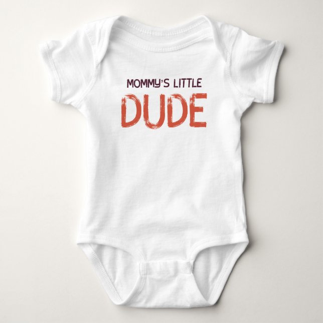 Typ - Baby Jersey Bodysuit Strampler (Vorderseite)