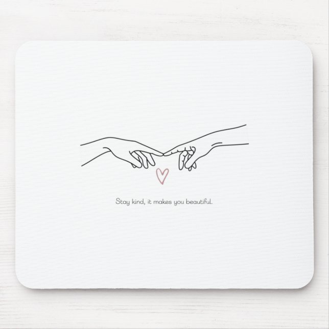 Typ bleibe1 mousepad (Vorne)