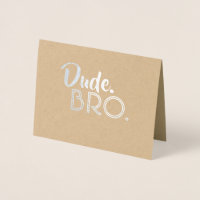 Typ Bro - Vorschlag für ein Funny Trauzeuge Bro
