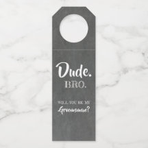 Typ Bro - Vorschlag für lustige Trauzeugen