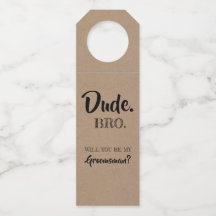 Typ Bro - Vorschlag für lustige Trauzeugen