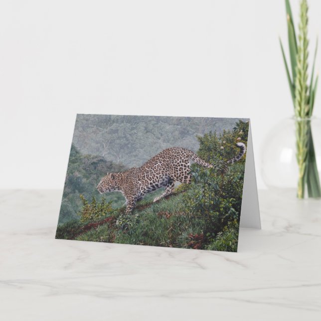 Typ Combes Tier-Kunst-Gruß-Karten Karte (Vorderseite)