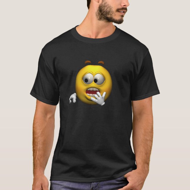 Typ erschrocken! T-Shirt (Vorderseite)