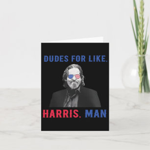 Typ für den Präsidenten wie Harris Kamala Harris Karte