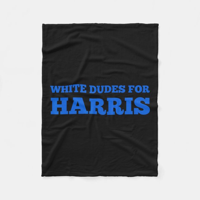 Typ für Harris Kamala Harris Wahlkampfteam 2024 Fleecedecke (Vorderseite)
