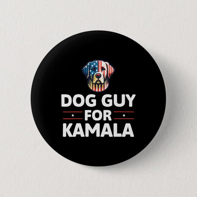 Typ für Kamala Blue Button (Vorderseite)