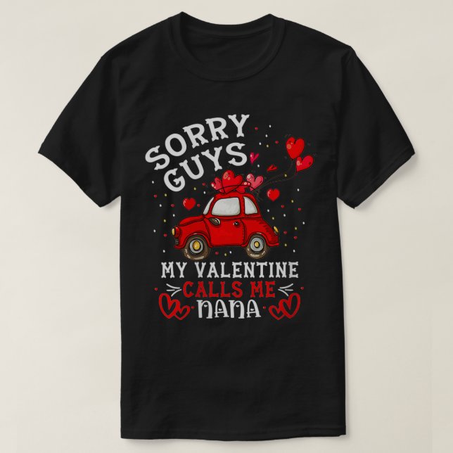 Typ Ich rufe mich nana Valen an T-Shirt (Design vorne)