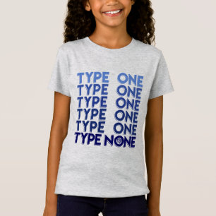 Typ Keine [blau/grau] T-Shirt