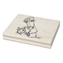 Typ & Kitty Wood Briefmarke
