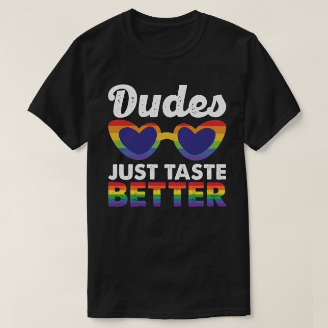 Typ kosten einfach einen besseren Stolz Monat Retr T-Shirt (Design vorne)