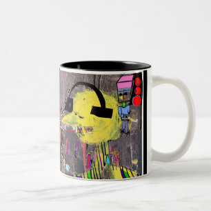 TYP MIT HEADPHONES 11 oz. zweifarbige Tasse
