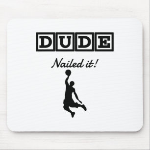 Typ Nails It Ller Sketll Mousepad
