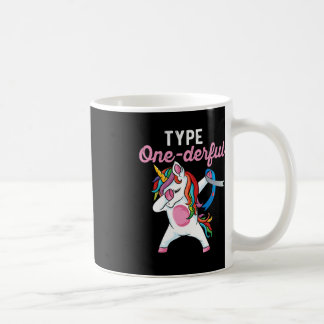 Typ Onederful Dabbing unicorn Typ 1 Diabetes Awa Kaffeetasse