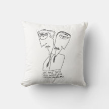 Typ paaren Freunde Geschenk Kubismus Stil Schwarz