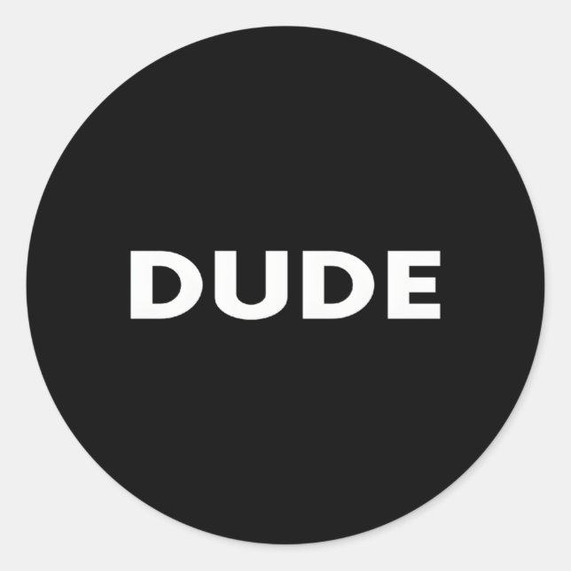 - TYP RUNDER AUFKLEBER (Vorderseite)