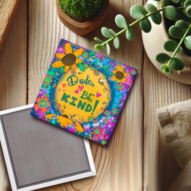 Typ, seien Sie freundlich Niedliche Hummeln Magnet (Von Creator hochgeladen)