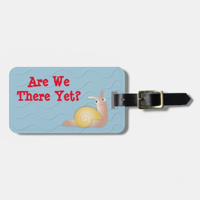 Typ Snailey Gepäckanhänger (Vorderseite horizontal)