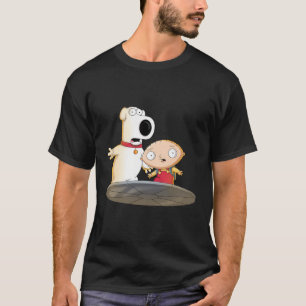 Typ Stewie und Brian schockiert T-Shirt