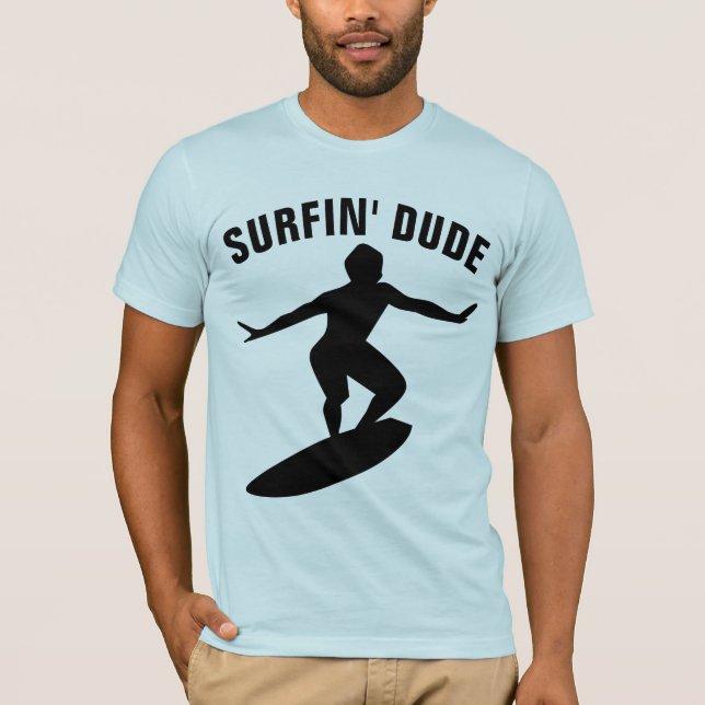 Typ SURFEN - T - Shirt DER MÄNNER (Vorderseite)