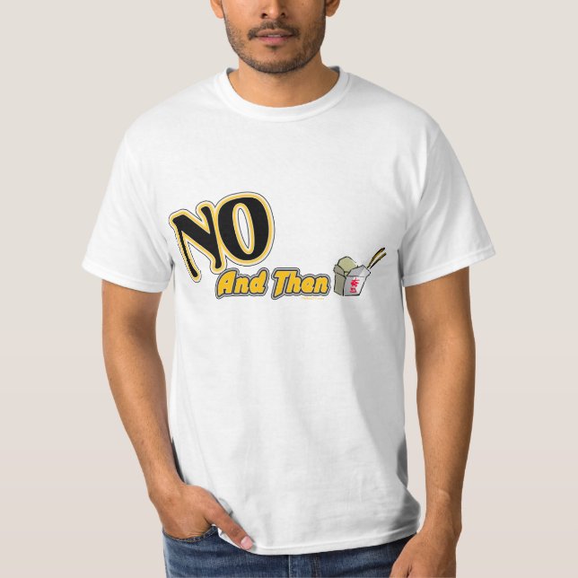 Typ (süß) kein und dann T-Shirt (Vorderseite)