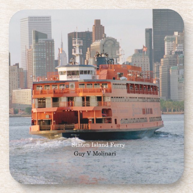 Typ V. Molinari Set mit 6 Untersetzer aus Kunststo (Vorderseite)