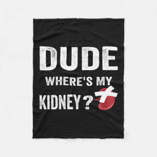 Typ Wo ist mein Organspender - Transplantat? Fleecedecke