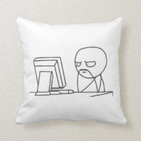 Type Meme - coussin d'ordinateur