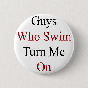 Typen, die schwimmen, schalten mich ein button