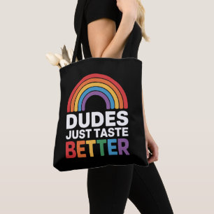 Typen schmecken einfach besser Lustiger schwuler R Tasche
