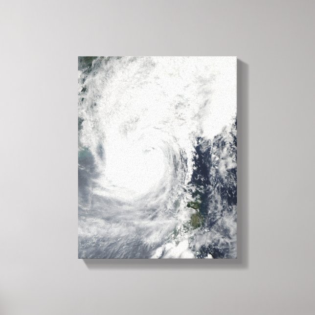 Typhoon Megi 3 Leinwanddruck (Vorderseite)