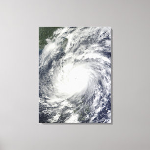 Typhoon Megi Leinwanddruck