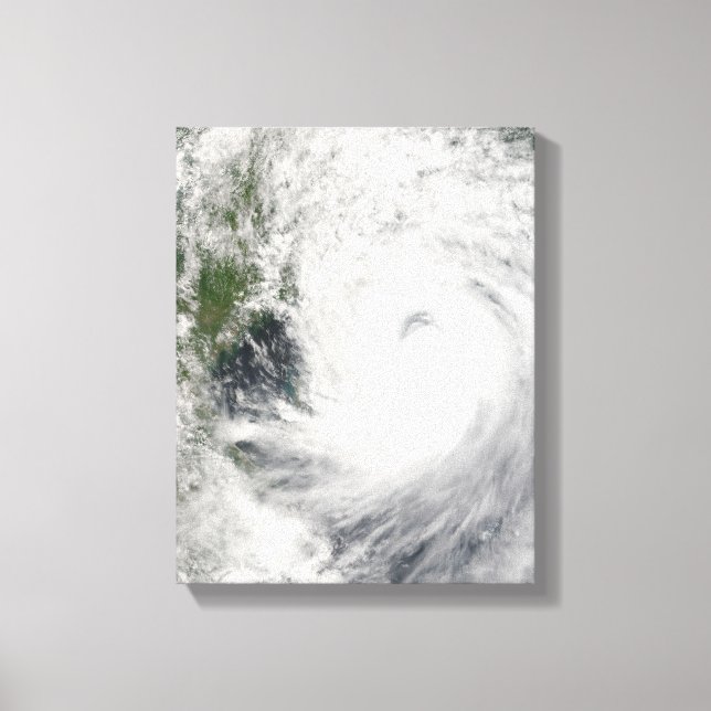 Typhoon Prapiroon Leinwanddruck (Vorderseite)