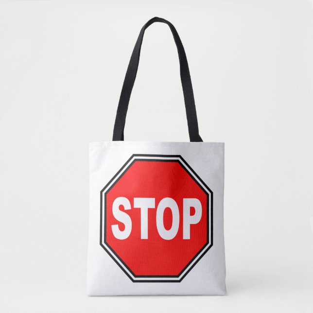 Typical Stop Sign Tasche (Vorderseite)