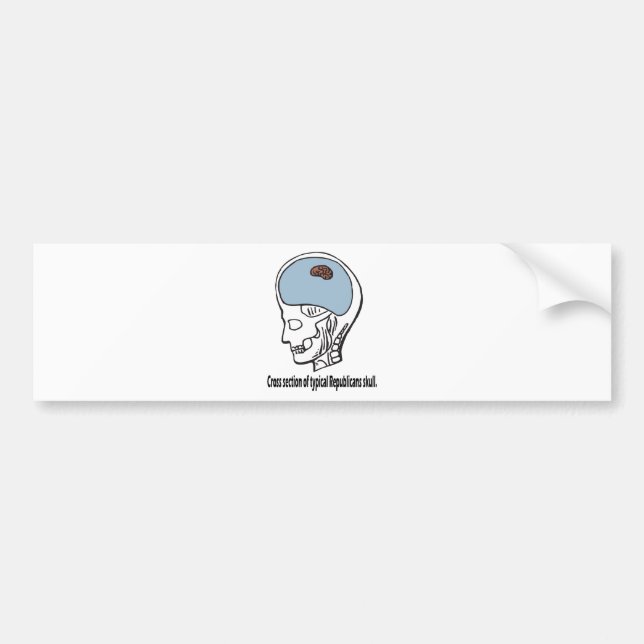 Typisch republikanisch autoaufkleber (Vorne)