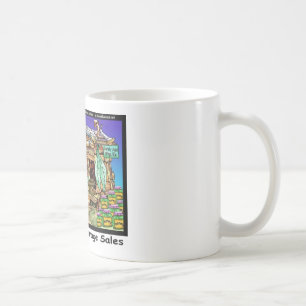 Typische Bienen-Garagenverkäufe Lustige Geschenke Kaffeetasse