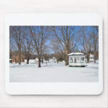 Typische Stadt Vermont im Winter