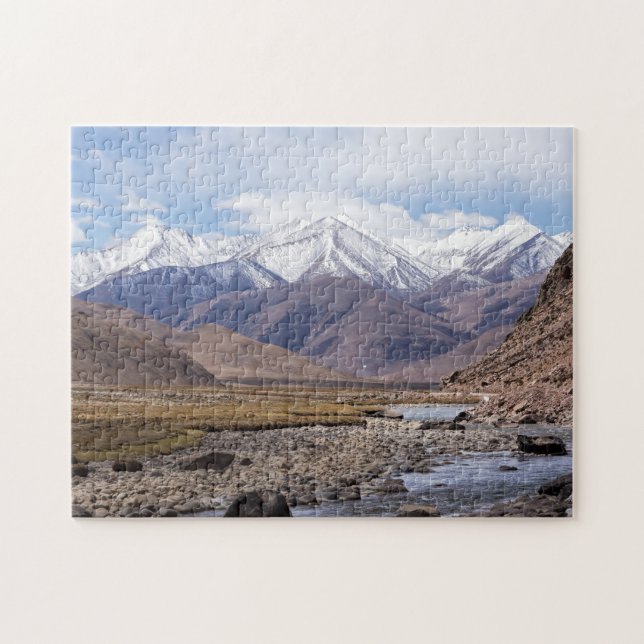 Typische tibetische Berglandschaft (Horizontal)
