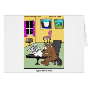 Typischer Biber Letzter Wille und Testament