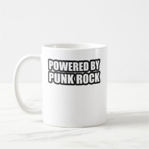 Typmädchen ANGETRIEBEN DURCH PUNKfelsen-Musik Kaffeetasse