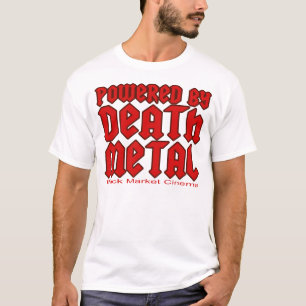Typmänner angetrieben durch Todesmetallmusik T-Shirt