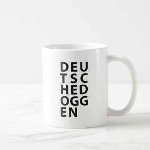 Typo: Deutsche Dogge Kaffeetasse