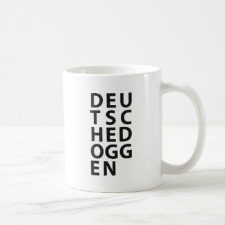 Typo: Deutsche Dogge Kaffeetasse