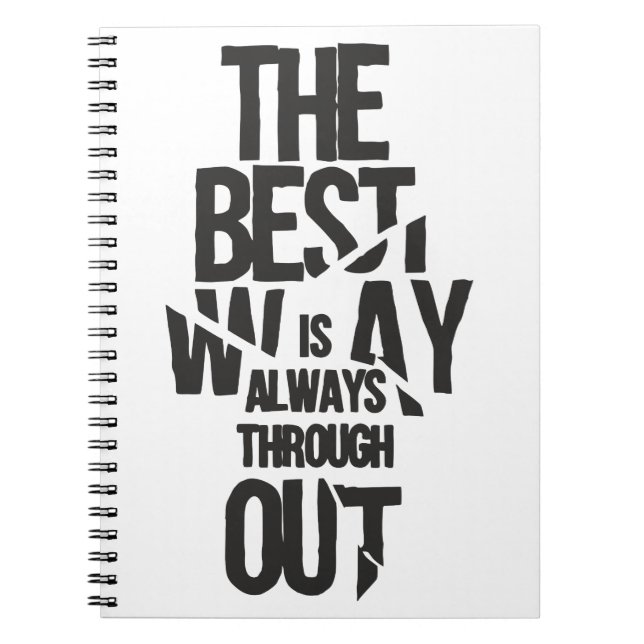 Typo Notizblock (Vorderseite)